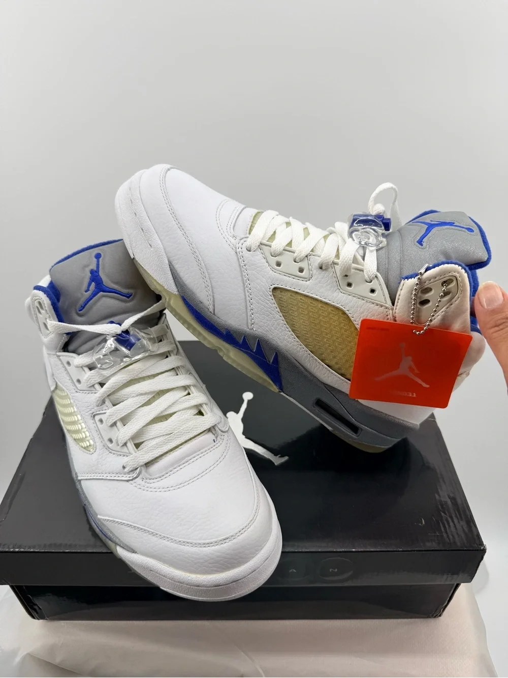 Jordan 5 Stealth Size 8M Brand New